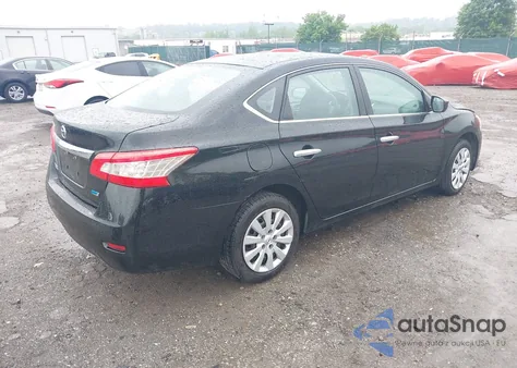 2014 Nissan Sentra S из США, поврежденный, VIN 3N1AB7AP3EY257107